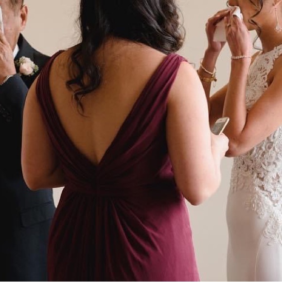 David’s Bridal Chiffon bridesmaid dress - Picture 11 of 13